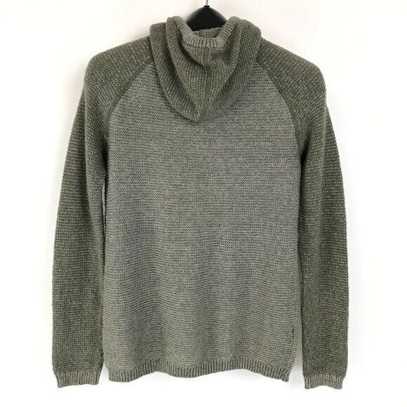 Eddie Bauer Hooded Knit Sweater Women’s Size Medium Pullover Stretch Outdoor - Picture 5 of 10